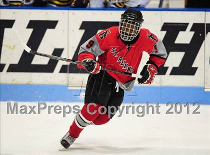 Thumbnail 2 in NFA/St. Bernard/Bacon Academy vs. Newington/Berlin (CIAC Division III Semifinal) photogallery.