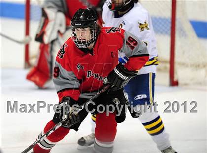 Thumbnail 1 in NFA/St. Bernard/Bacon Academy vs. Newington/Berlin (CIAC Division III Semifinal) photogallery.