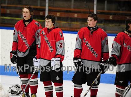 Thumbnail 2 in NFA/St. Bernard/Bacon Academy vs. Newington/Berlin (CIAC Division III Semifinal) photogallery.