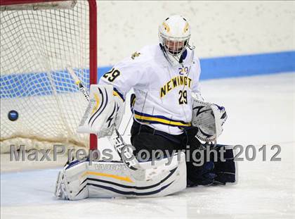 Thumbnail 3 in NFA/St. Bernard/Bacon Academy vs. Newington/Berlin (CIAC Division III Semifinal) photogallery.