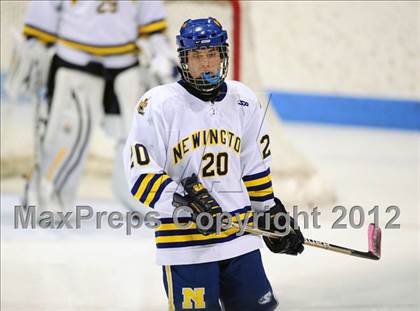 Thumbnail 3 in NFA/St. Bernard/Bacon Academy vs. Newington/Berlin (CIAC Division III Semifinal) photogallery.
