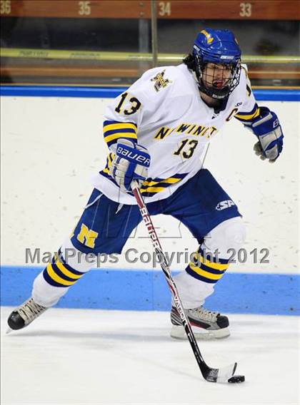 Thumbnail 1 in NFA/St. Bernard/Bacon Academy vs. Newington/Berlin (CIAC Division III Semifinal) photogallery.