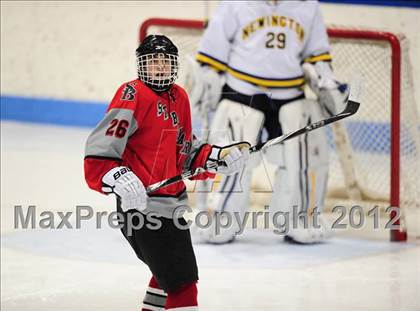 Thumbnail 1 in NFA/St. Bernard/Bacon Academy vs. Newington/Berlin (CIAC Division III Semifinal) photogallery.