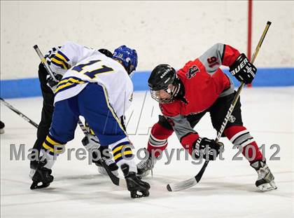 Thumbnail 2 in NFA/St. Bernard/Bacon Academy vs. Newington/Berlin (CIAC Division III Semifinal) photogallery.