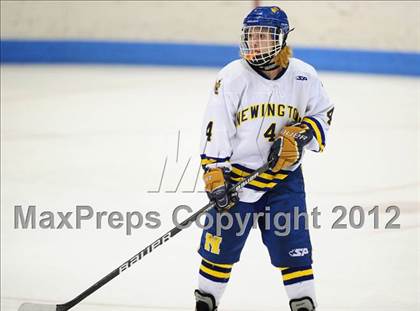 Thumbnail 2 in NFA/St. Bernard/Bacon Academy vs. Newington/Berlin (CIAC Division III Semifinal) photogallery.