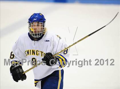 Thumbnail 2 in NFA/St. Bernard/Bacon Academy vs. Newington/Berlin (CIAC Division III Semifinal) photogallery.