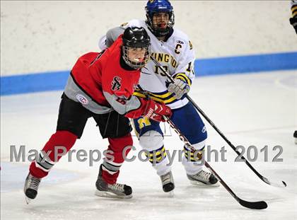 Thumbnail 3 in NFA/St. Bernard/Bacon Academy vs. Newington/Berlin (CIAC Division III Semifinal) photogallery.