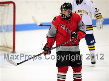 Thumbnail 3 in NFA/St. Bernard/Bacon Academy vs. Newington/Berlin (CIAC Division III Semifinal) photogallery.