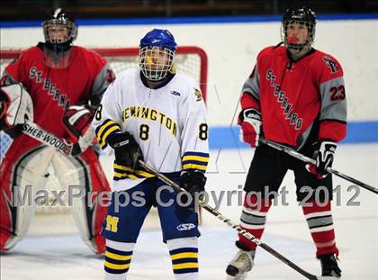 Thumbnail 1 in NFA/St. Bernard/Bacon Academy vs. Newington/Berlin (CIAC Division III Semifinal) photogallery.
