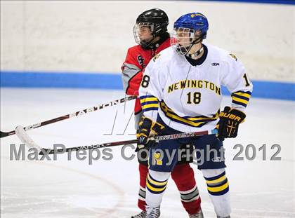 Thumbnail 1 in NFA/St. Bernard/Bacon Academy vs. Newington/Berlin (CIAC Division III Semifinal) photogallery.