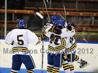 Thumbnail 1 in NFA/St. Bernard/Bacon Academy vs. Newington/Berlin (CIAC Division III Semifinal) photogallery.