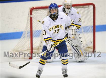 Thumbnail 2 in NFA/St. Bernard/Bacon Academy vs. Newington/Berlin (CIAC Division III Semifinal) photogallery.