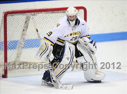Thumbnail 3 in NFA/St. Bernard/Bacon Academy vs. Newington/Berlin (CIAC Division III Semifinal) photogallery.