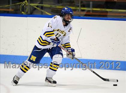 Thumbnail 3 in NFA/St. Bernard/Bacon Academy vs. Newington/Berlin (CIAC Division III Semifinal) photogallery.