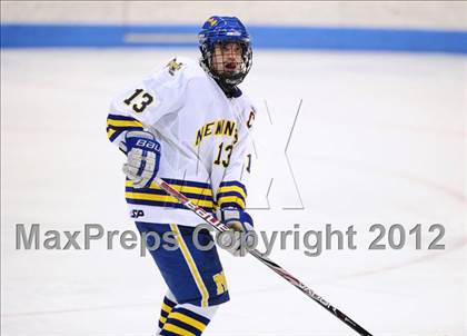 Thumbnail 3 in NFA/St. Bernard/Bacon Academy vs. Newington/Berlin (CIAC Division III Semifinal) photogallery.