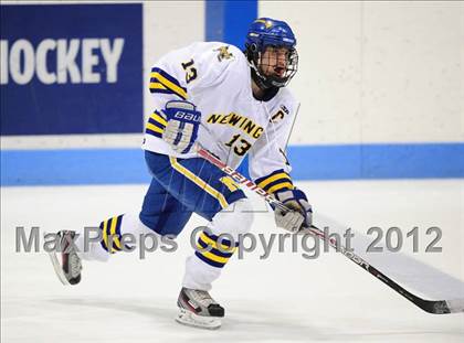 Thumbnail 1 in NFA/St. Bernard/Bacon Academy vs. Newington/Berlin (CIAC Division III Semifinal) photogallery.