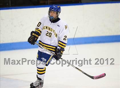 Thumbnail 1 in NFA/St. Bernard/Bacon Academy vs. Newington/Berlin (CIAC Division III Semifinal) photogallery.