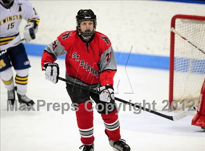 Thumbnail 1 in NFA/St. Bernard/Bacon Academy vs. Newington/Berlin (CIAC Division III Semifinal) photogallery.