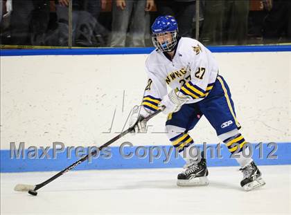 Thumbnail 2 in NFA/St. Bernard/Bacon Academy vs. Newington/Berlin (CIAC Division III Semifinal) photogallery.