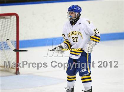 Thumbnail 1 in NFA/St. Bernard/Bacon Academy vs. Newington/Berlin (CIAC Division III Semifinal) photogallery.