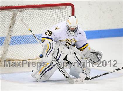 Thumbnail 2 in NFA/St. Bernard/Bacon Academy vs. Newington/Berlin (CIAC Division III Semifinal) photogallery.