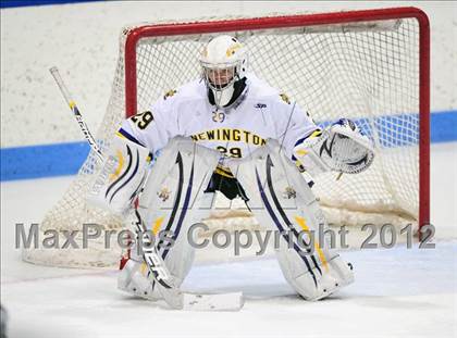 Thumbnail 1 in NFA/St. Bernard/Bacon Academy vs. Newington/Berlin (CIAC Division III Semifinal) photogallery.