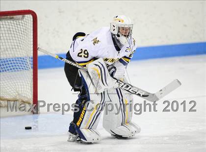 Thumbnail 3 in NFA/St. Bernard/Bacon Academy vs. Newington/Berlin (CIAC Division III Semifinal) photogallery.