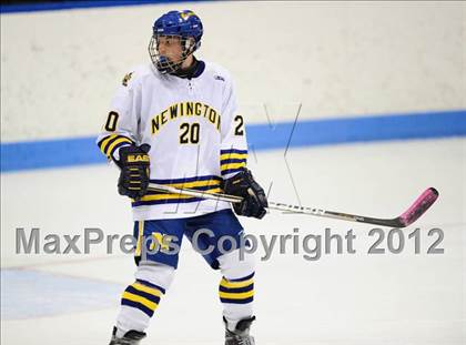 Thumbnail 3 in NFA/St. Bernard/Bacon Academy vs. Newington/Berlin (CIAC Division III Semifinal) photogallery.