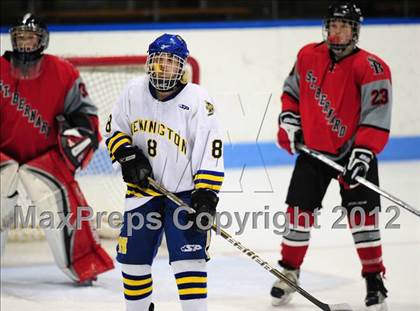 Thumbnail 3 in NFA/St. Bernard/Bacon Academy vs. Newington/Berlin (CIAC Division III Semifinal) photogallery.