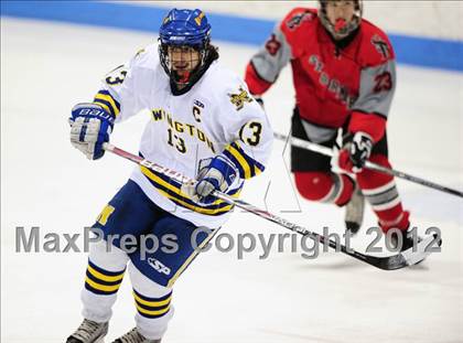 Thumbnail 2 in NFA/St. Bernard/Bacon Academy vs. Newington/Berlin (CIAC Division III Semifinal) photogallery.