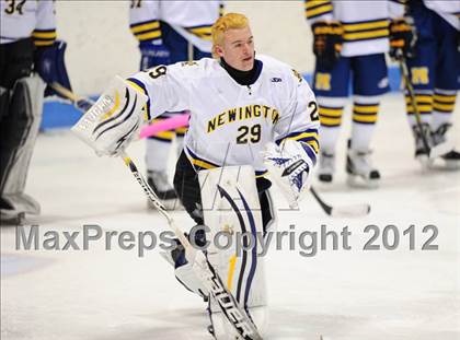 Thumbnail 3 in NFA/St. Bernard/Bacon Academy vs. Newington/Berlin (CIAC Division III Semifinal) photogallery.