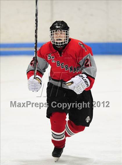 Thumbnail 1 in NFA/St. Bernard/Bacon Academy vs. Newington/Berlin (CIAC Division III Semifinal) photogallery.