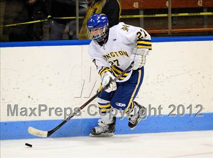 Thumbnail 2 in NFA/St. Bernard/Bacon Academy vs. Newington/Berlin (CIAC Division III Semifinal) photogallery.