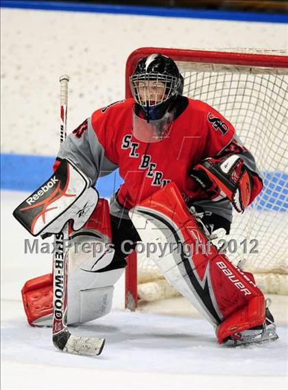 Thumbnail 3 in NFA/St. Bernard/Bacon Academy vs. Newington/Berlin (CIAC Division III Semifinal) photogallery.