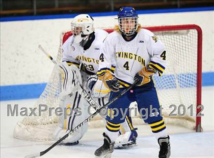 Thumbnail 1 in NFA/St. Bernard/Bacon Academy vs. Newington/Berlin (CIAC Division III Semifinal) photogallery.