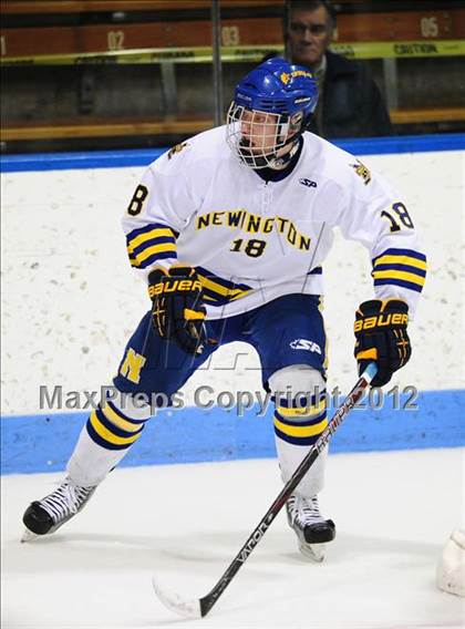 Thumbnail 2 in NFA/St. Bernard/Bacon Academy vs. Newington/Berlin (CIAC Division III Semifinal) photogallery.