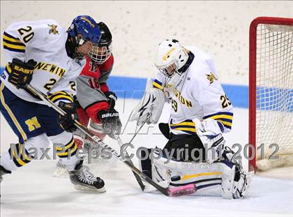 Thumbnail 1 in NFA/St. Bernard/Bacon Academy vs. Newington/Berlin (CIAC Division III Semifinal) photogallery.