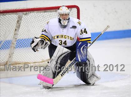 Thumbnail 1 in NFA/St. Bernard/Bacon Academy vs. Newington/Berlin (CIAC Division III Semifinal) photogallery.