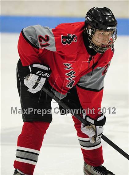 Thumbnail 3 in NFA/St. Bernard/Bacon Academy vs. Newington/Berlin (CIAC Division III Semifinal) photogallery.