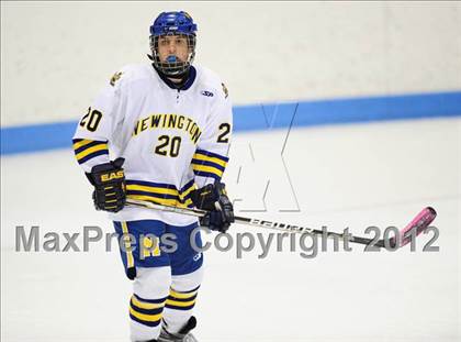 Thumbnail 3 in NFA/St. Bernard/Bacon Academy vs. Newington/Berlin (CIAC Division III Semifinal) photogallery.