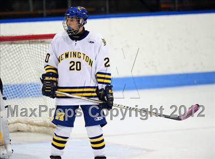 Thumbnail 1 in NFA/St. Bernard/Bacon Academy vs. Newington/Berlin (CIAC Division III Semifinal) photogallery.