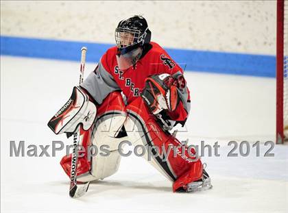 Thumbnail 2 in NFA/St. Bernard/Bacon Academy vs. Newington/Berlin (CIAC Division III Semifinal) photogallery.