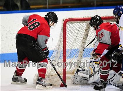 Thumbnail 1 in NFA/St. Bernard/Bacon Academy vs. Newington/Berlin (CIAC Division III Semifinal) photogallery.