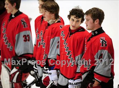 Thumbnail 1 in NFA/St. Bernard/Bacon Academy vs. Newington/Berlin (CIAC Division III Semifinal) photogallery.