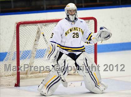 Thumbnail 2 in NFA/St. Bernard/Bacon Academy vs. Newington/Berlin (CIAC Division III Semifinal) photogallery.
