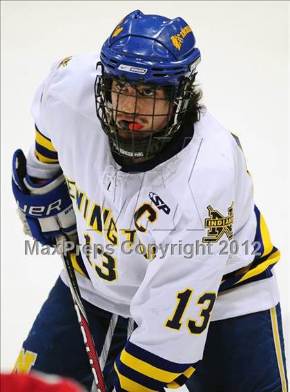 Thumbnail 1 in NFA/St. Bernard/Bacon Academy vs. Newington/Berlin (CIAC Division III Semifinal) photogallery.