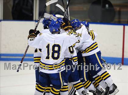 Thumbnail 2 in NFA/St. Bernard/Bacon Academy vs. Newington/Berlin (CIAC Division III Semifinal) photogallery.