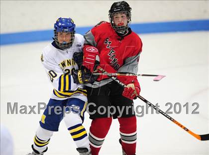 Thumbnail 1 in NFA/St. Bernard/Bacon Academy vs. Newington/Berlin (CIAC Division III Semifinal) photogallery.