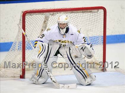 Thumbnail 3 in NFA/St. Bernard/Bacon Academy vs. Newington/Berlin (CIAC Division III Semifinal) photogallery.