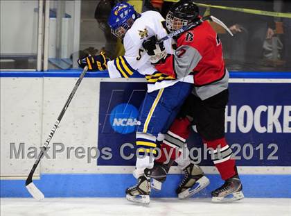 Thumbnail 3 in NFA/St. Bernard/Bacon Academy vs. Newington/Berlin (CIAC Division III Semifinal) photogallery.